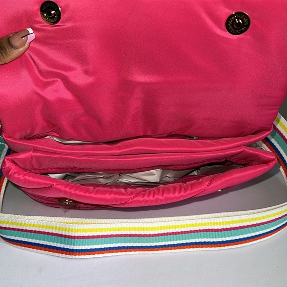 CEJON Fuchsia Nylon Crossbody Bag - Picture 11 of 16
